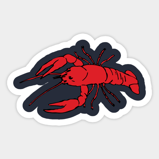 Who's your CrawDaddy? Sticker by DonWillisJrArt